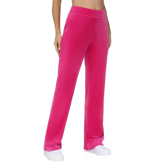 Juicy Couture Pink Velour Tracksuit- M - Picture 7 of 10